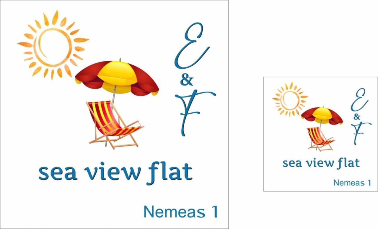 Appartement E & F Sea View Flat à Néa Péramos Extérieur photo