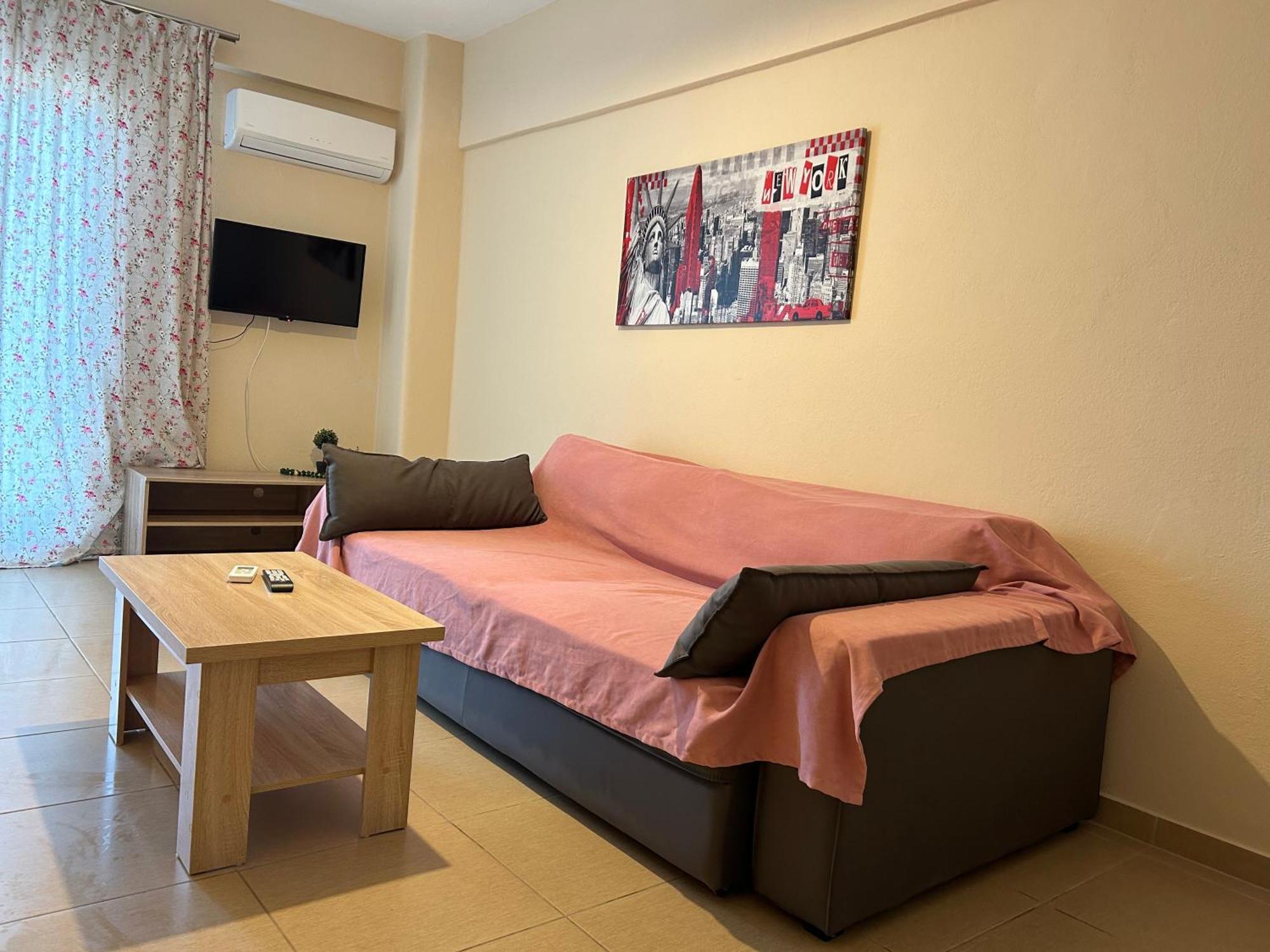 Appartement E & F Sea View Flat à Néa Péramos Extérieur photo